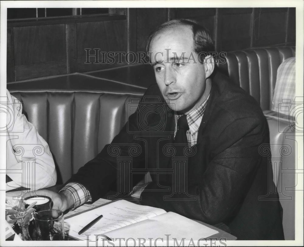 1979 Press Photo Hans Kramer, golf champ Arnold Palmer&#39;s agent - sps04599 - Historic Images