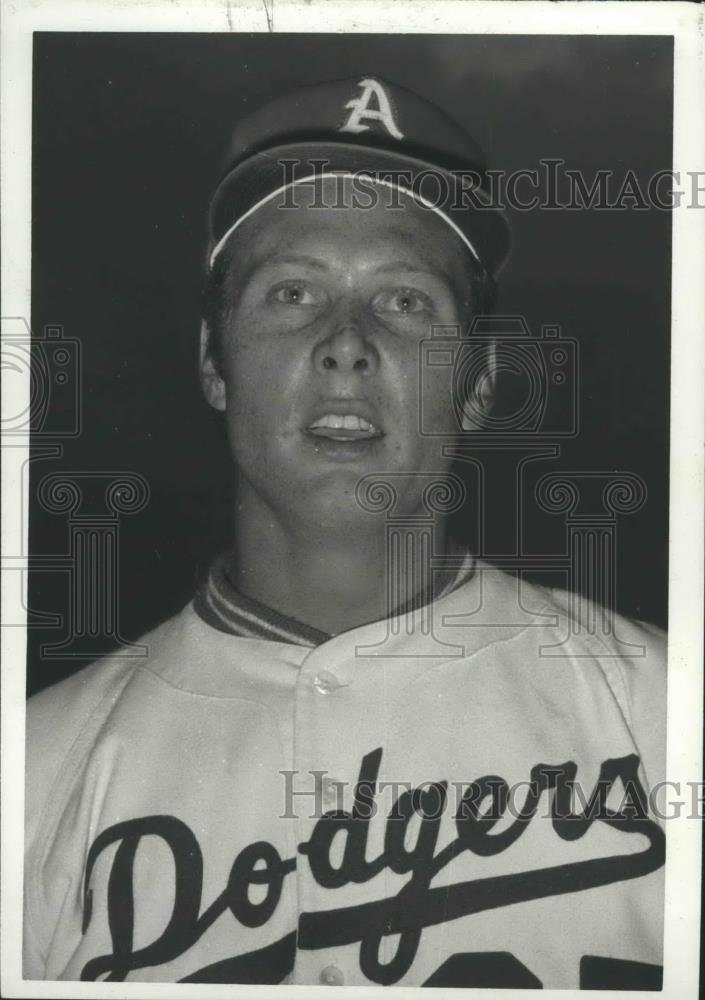 1982 Press Photo Jim Flynn of the Los Angeles Dodgers Baseball Club - sps04734 - Historic Images