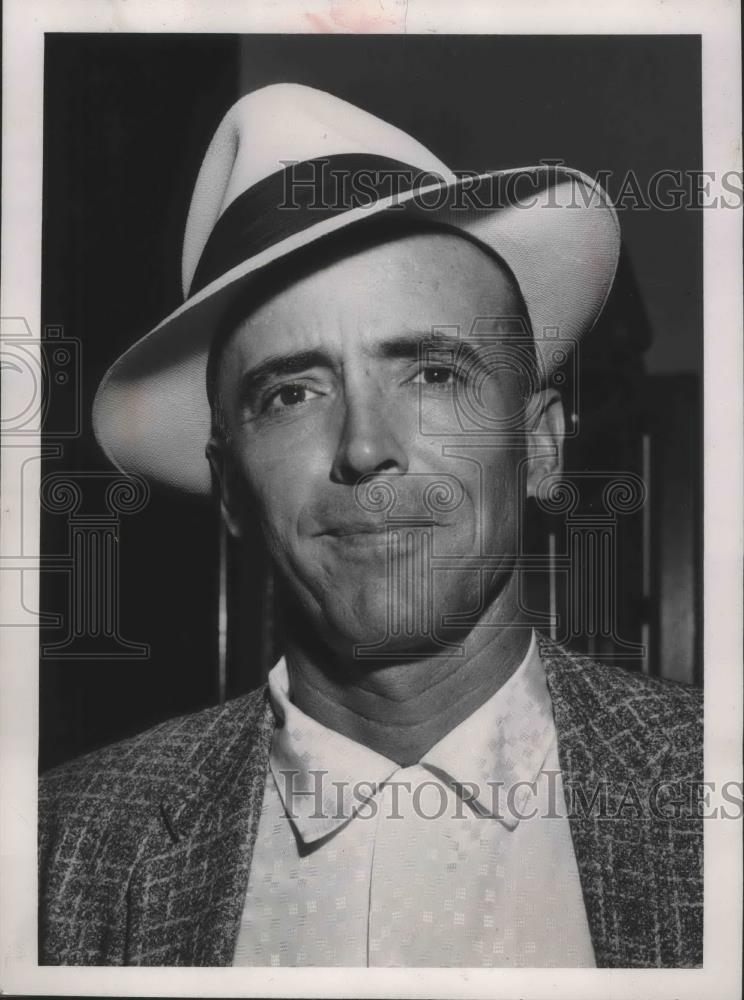 1957 Press Photo Yakima Bears baseball team manager, Hub Kittle - sps04800 - Historic Images