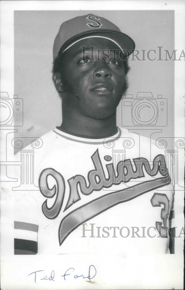 1973 Press Photo Spokane Indians baseball outfielder, Ted Ford - sps04912 - Historic Images