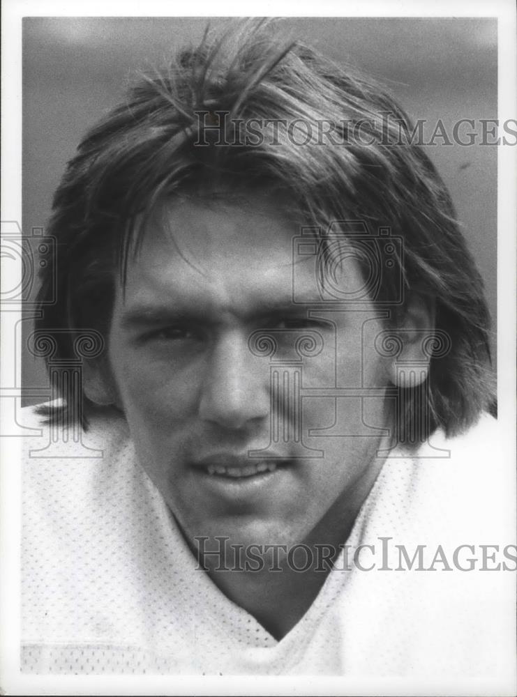 1977 Press Photo Quarterback Jim Zorn of the Seattle Seahawks football team - Historic Images