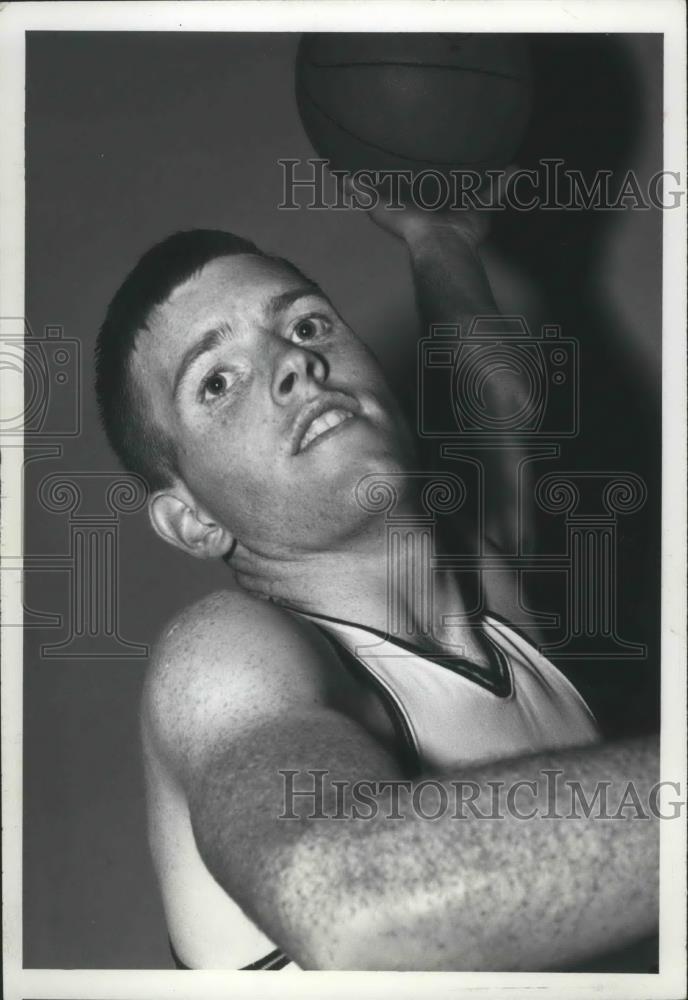 1969 Press Photo University of Idaho basketball player, Rick Day - sps05016 - Historic Images