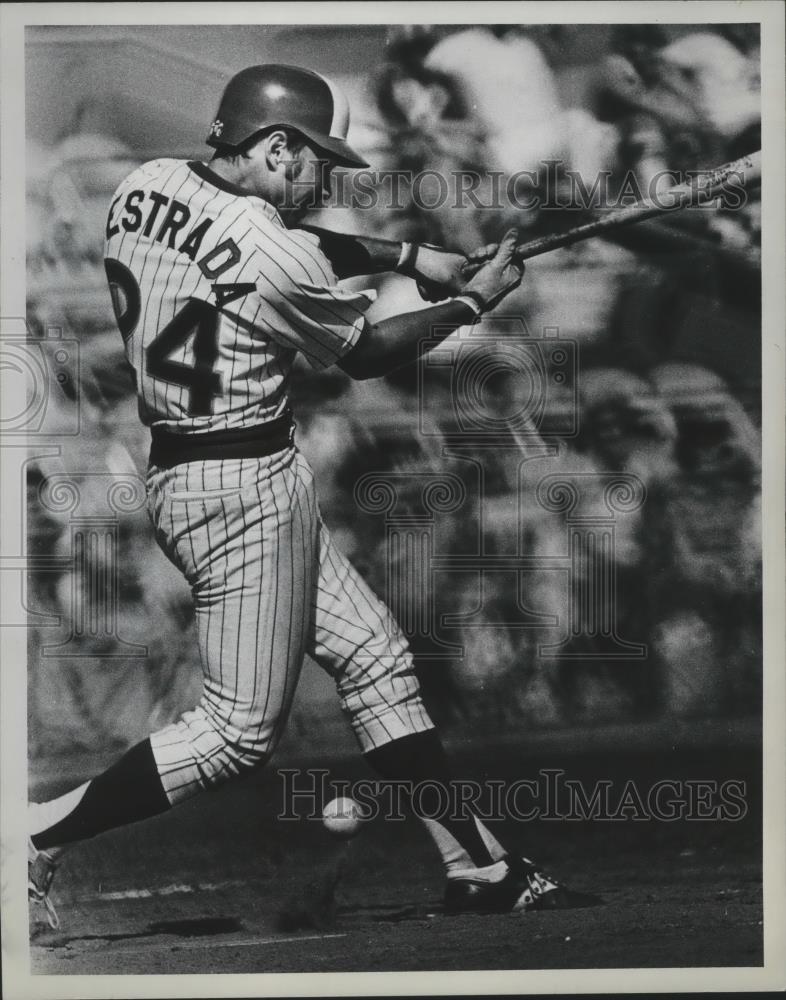 1982 Press Photo Spokane Indians baseball player, Manny Estrada - sps05021 - Historic Images