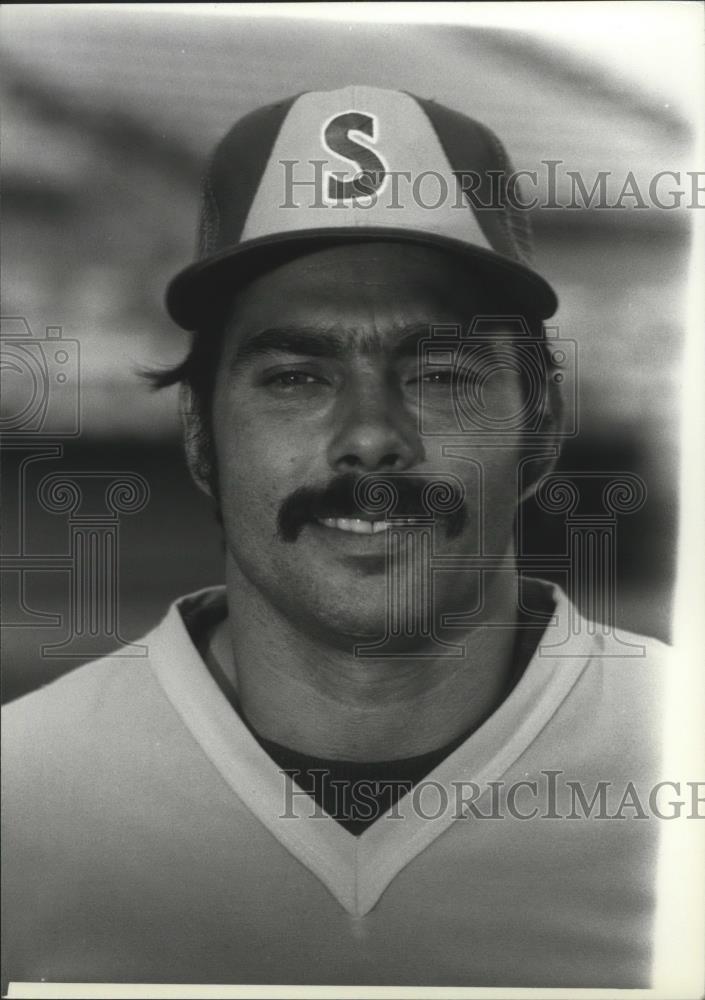 1981 Press Photo Spokane Indians baseball player, Manny Estrada - sps05022 - Historic Images