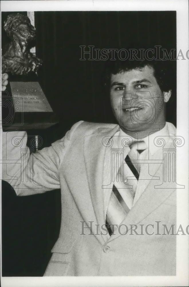 1981 Press Photo U.S. Olympic hockey player, Mike Eruzione - sps05034 - Historic Images