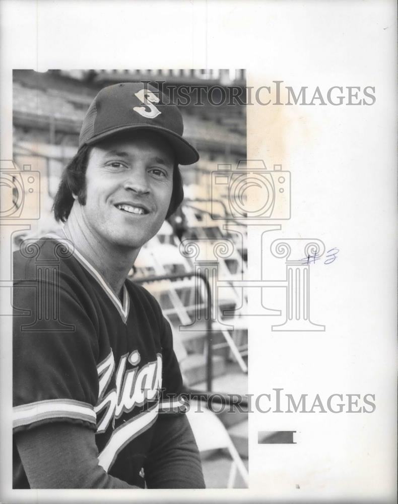 1977 Press Photo Spokane Indians baseball player, Jack Heidemann - sps05130 - Historic Images