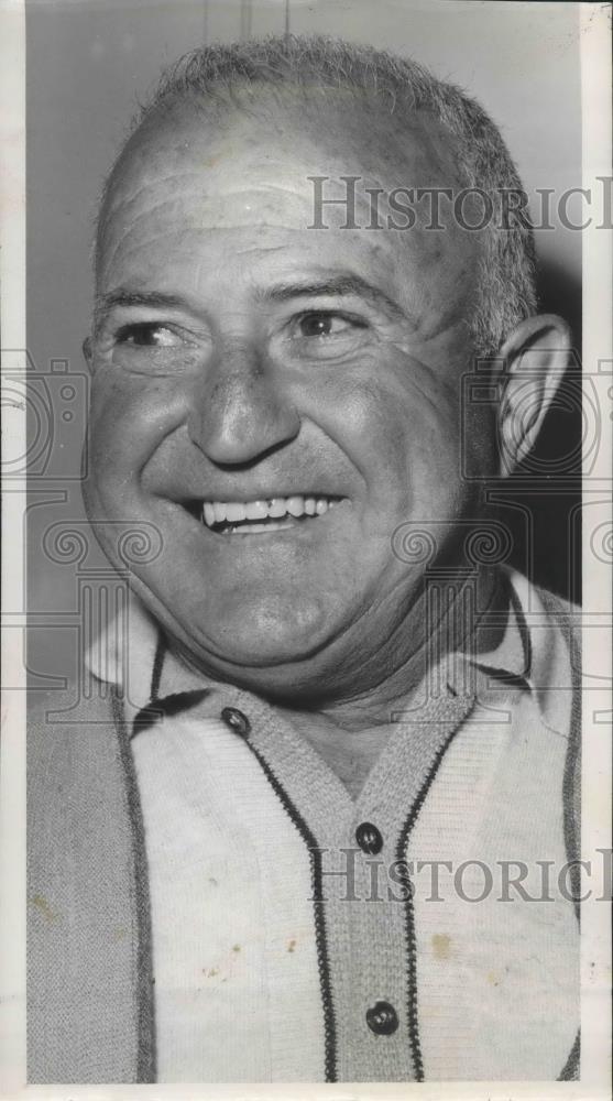 1959 Press Photo Spokane golfer, Curly Hueston - sps05156 - Historic Images