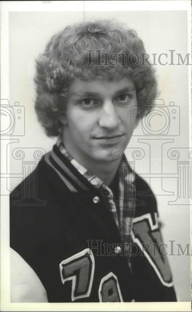 1978 Press Photo Football player Randy Bacon - sps05164 - Historic Images