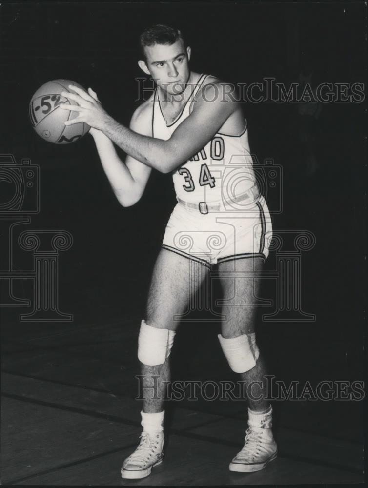 1953 Press Photo Basketball player Bob Falash - sps05186 - Historic Images