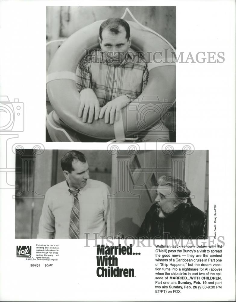 1995 Press Photo Ed O'Neill stars in Married, With Children, on Fox. - spp08184 - Historic Images