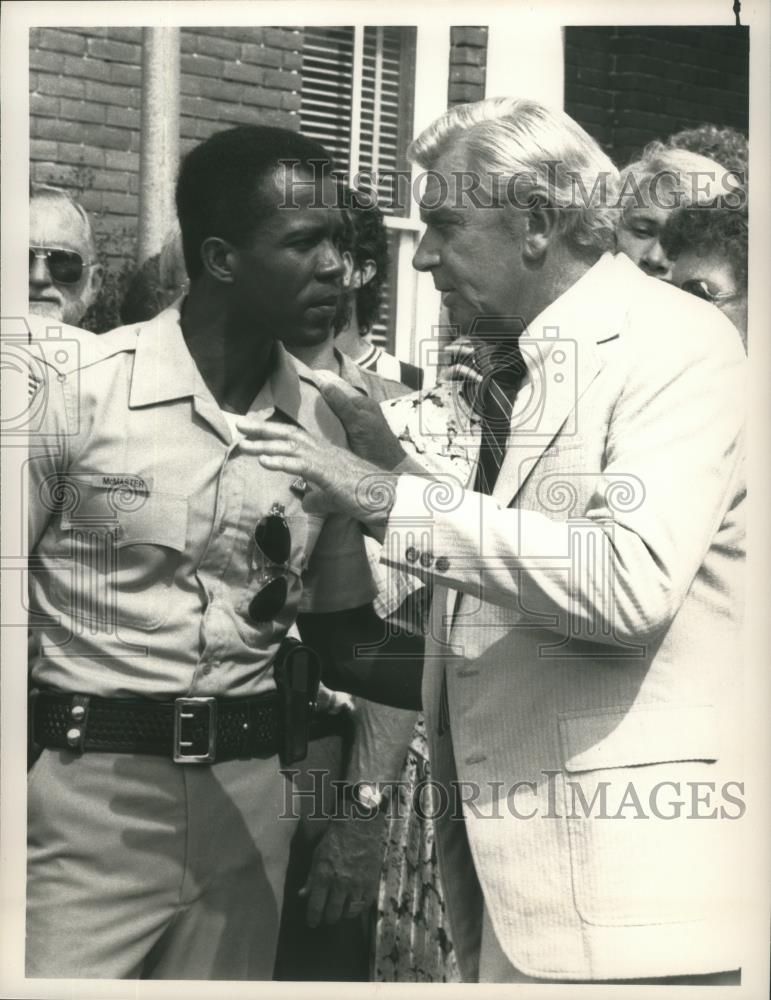 1989 Press Photo Andy Griffith in a scene from Matlock, on NBC. - spp08317 - Historic Images