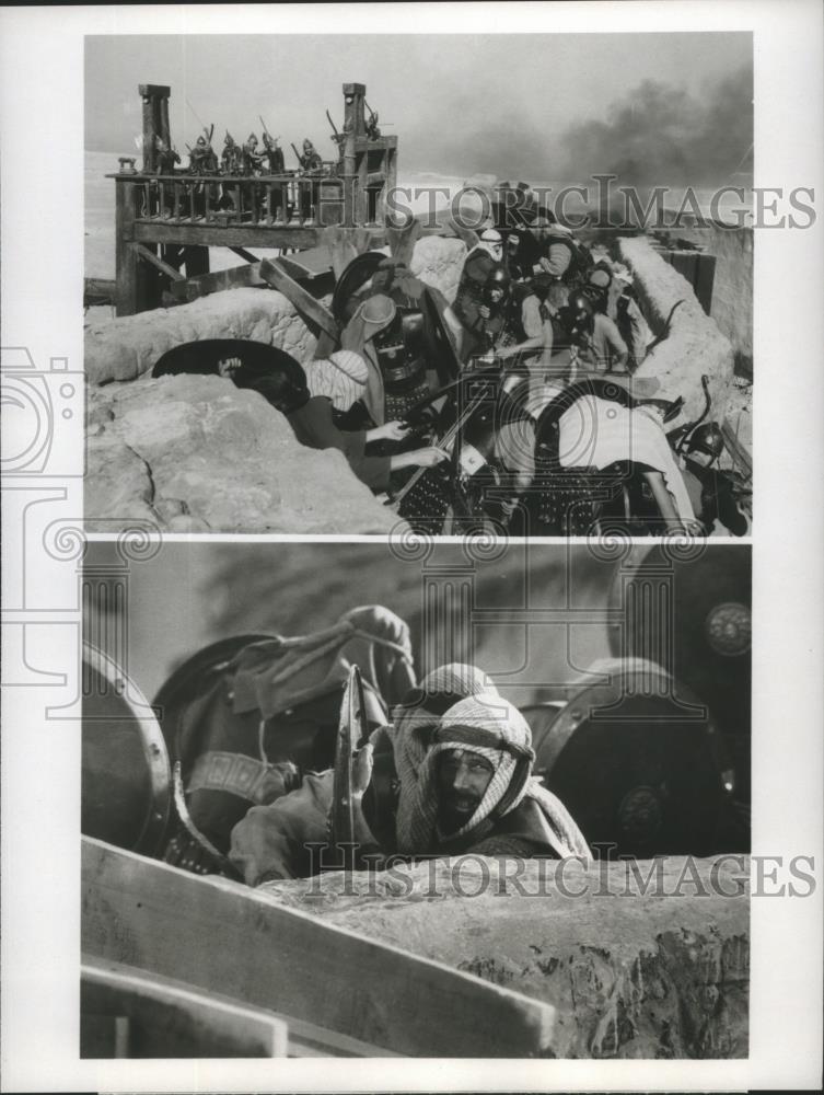1981 Press Photo Romans and Zealots in scenes from Masada, The Conclusion. - Historic Images
