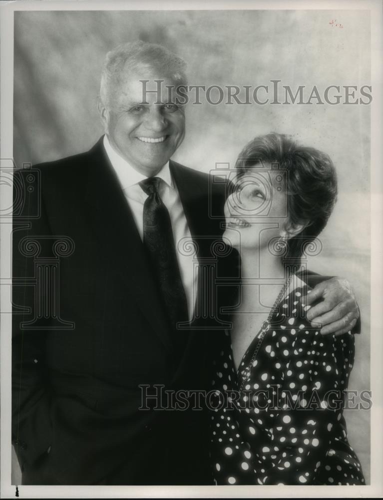1989 Press Photo Loretta Young and Brian Keith star in Lady in a Corner, on NBC. - Historic Images