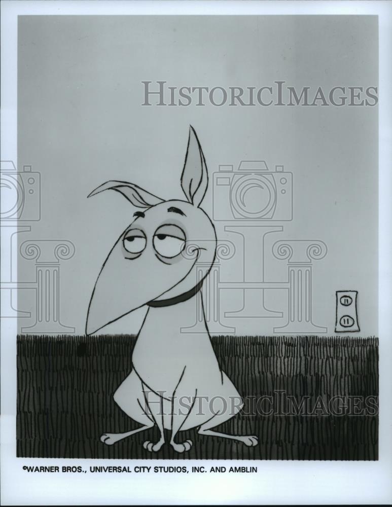 1993 Press Photo A scene from the animated comedy series, Family Dog, on CBS. - Historic Images