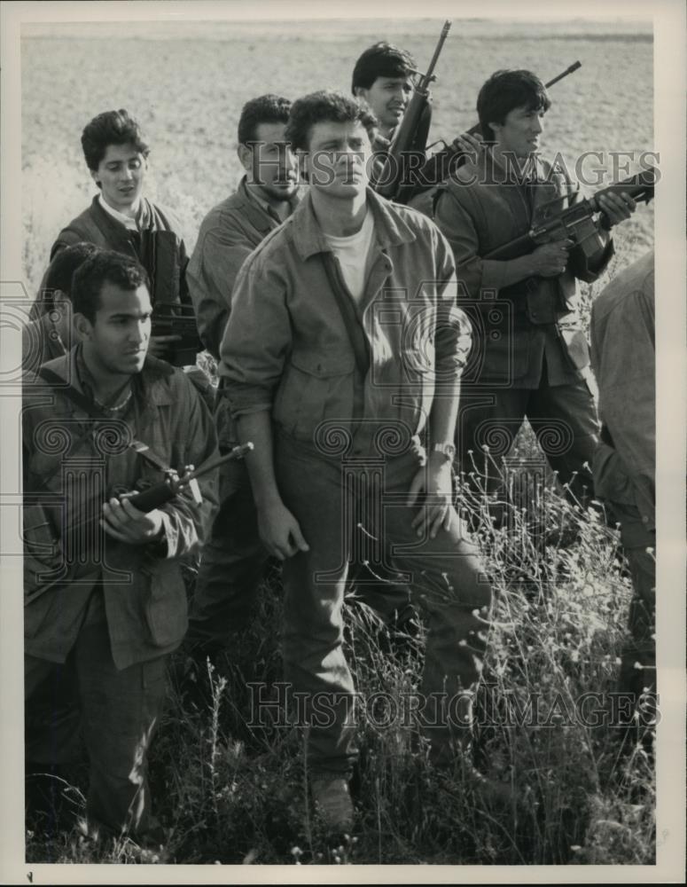 1989 Press Photo Steven Bauer stars in Drug Wars: The Camarena Story. - spp09311 - Historic Images