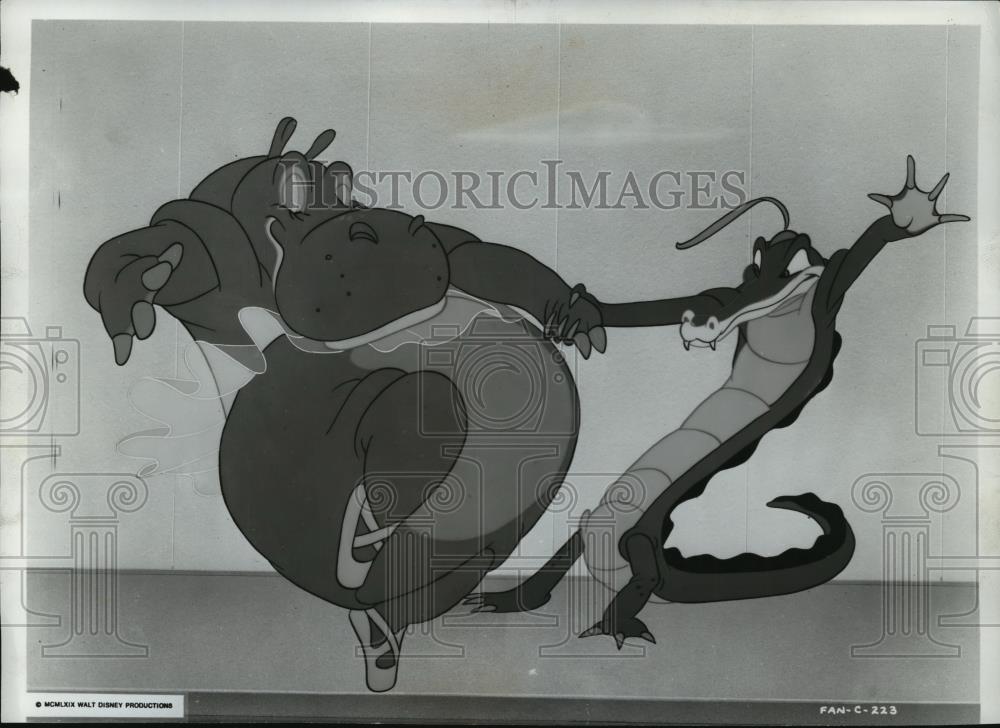 1969 Press Photo A scene from Walt Disney Productions, Fantasia. - spp09925 - Historic Images