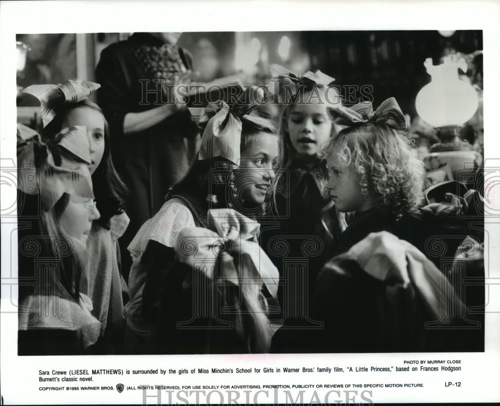 1995 Press Photo Liesel Matthews stars in A Little Princess. - spp10075 - Historic Images