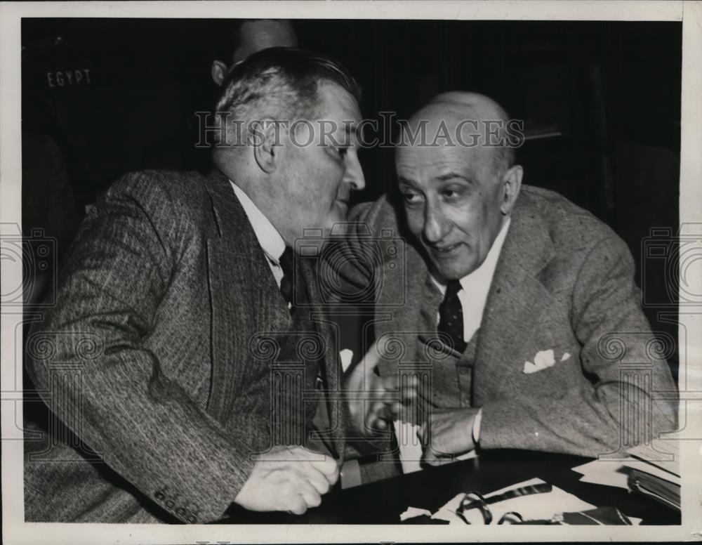 1946 Press Photo New York Amb Carlos Martins of Brazil at the UN in NYC - Historic Images