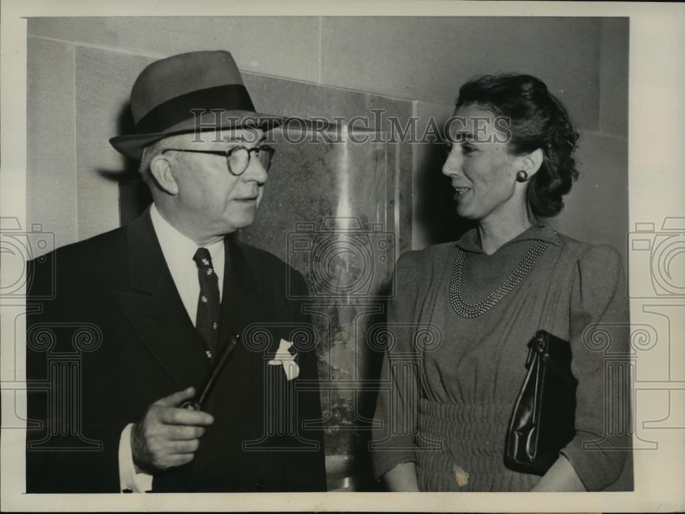 1941 Press Photo New York Agnes Mitchell Charged with Kidnapping Son NYC - Historic Images