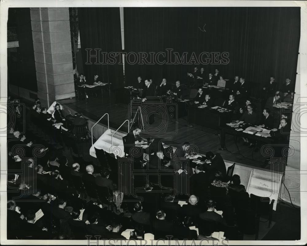 1941 Press Photo New York International Labor conference in NYC  - neny15582 - Historic Images