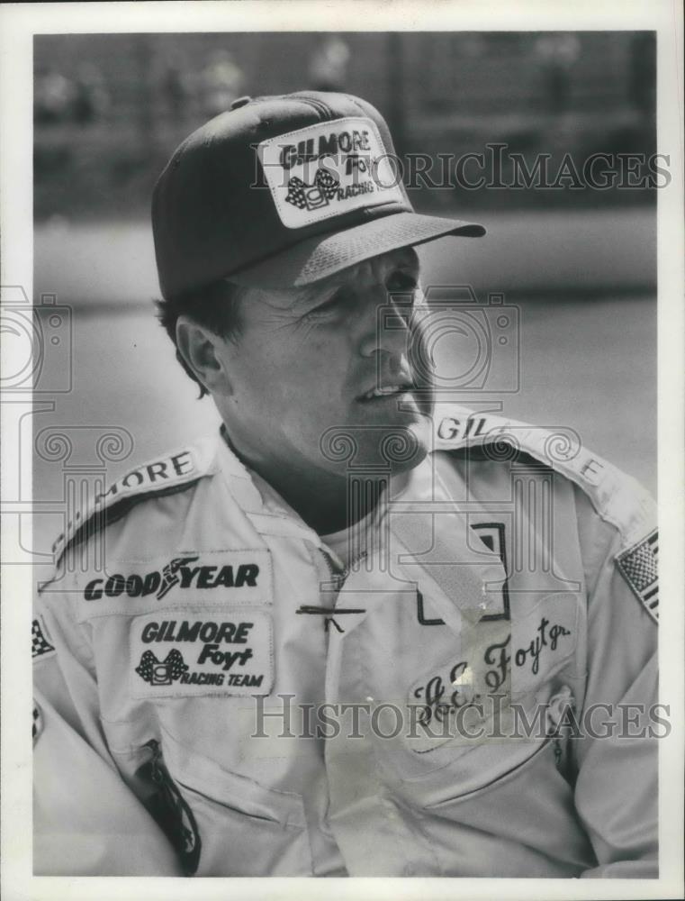 1979 Press Photo Auto racing driver, A.J. Foyt - sps05062 - Historic Images