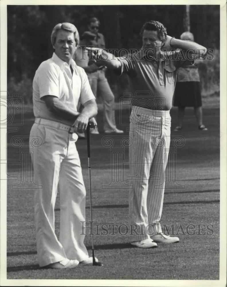 1981 Press Photo Golfer Rod Funseth and Floan - sps05210 - Historic Images