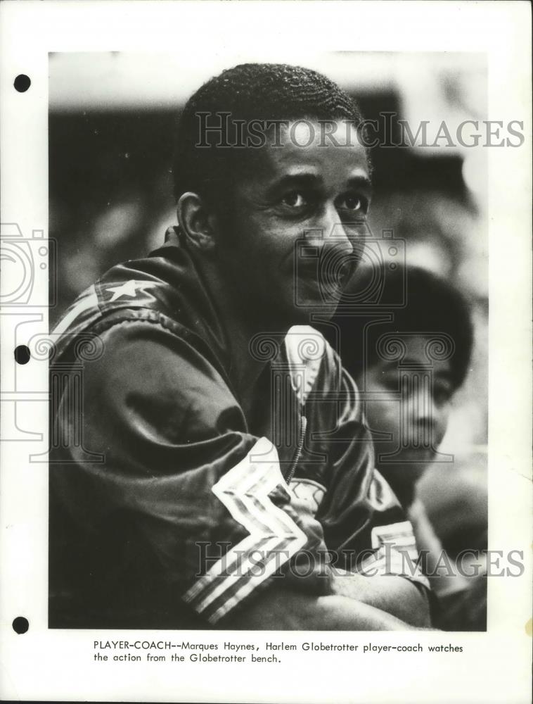 1973 Press Photo Basketball coach Marques Haynes-Harlem Globetrotters - sps05286 - Historic Images