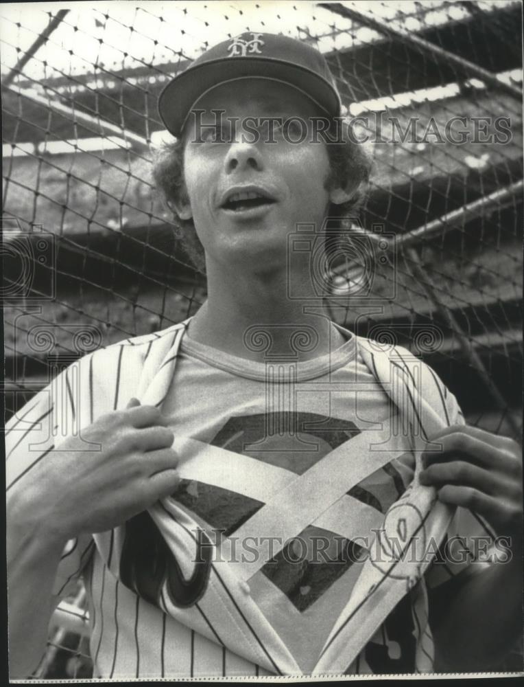 1973 Press Photo New York Mets baseball shortstop, Bud Harrelson - sps05318 - Historic Images