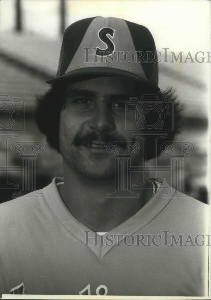 1981 Press Photo Spokane Indians baseball player, Mike Hart - sps05338 - Historic Images