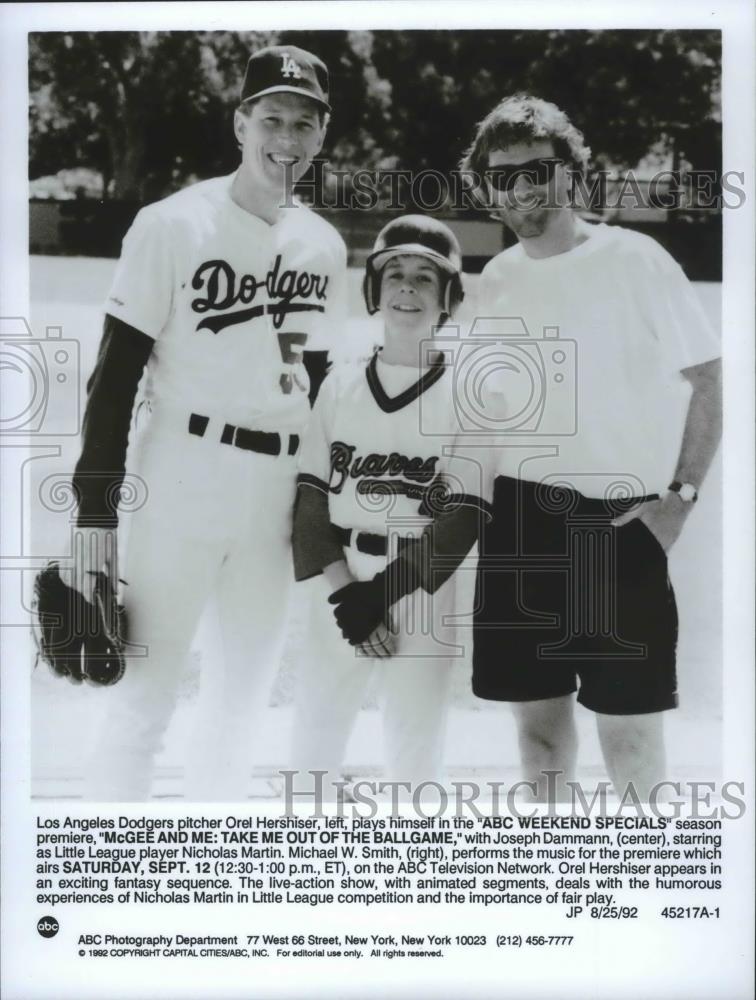 Former Dodgers Pitcher Orel Hershiser C Editorial Stock Photo