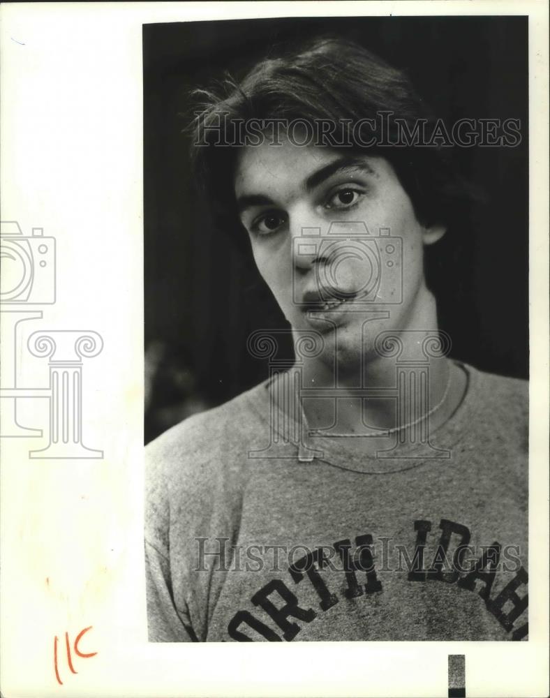 1978 Press Photo North Idaho College basketball player, Gordon Herbert - Historic Images