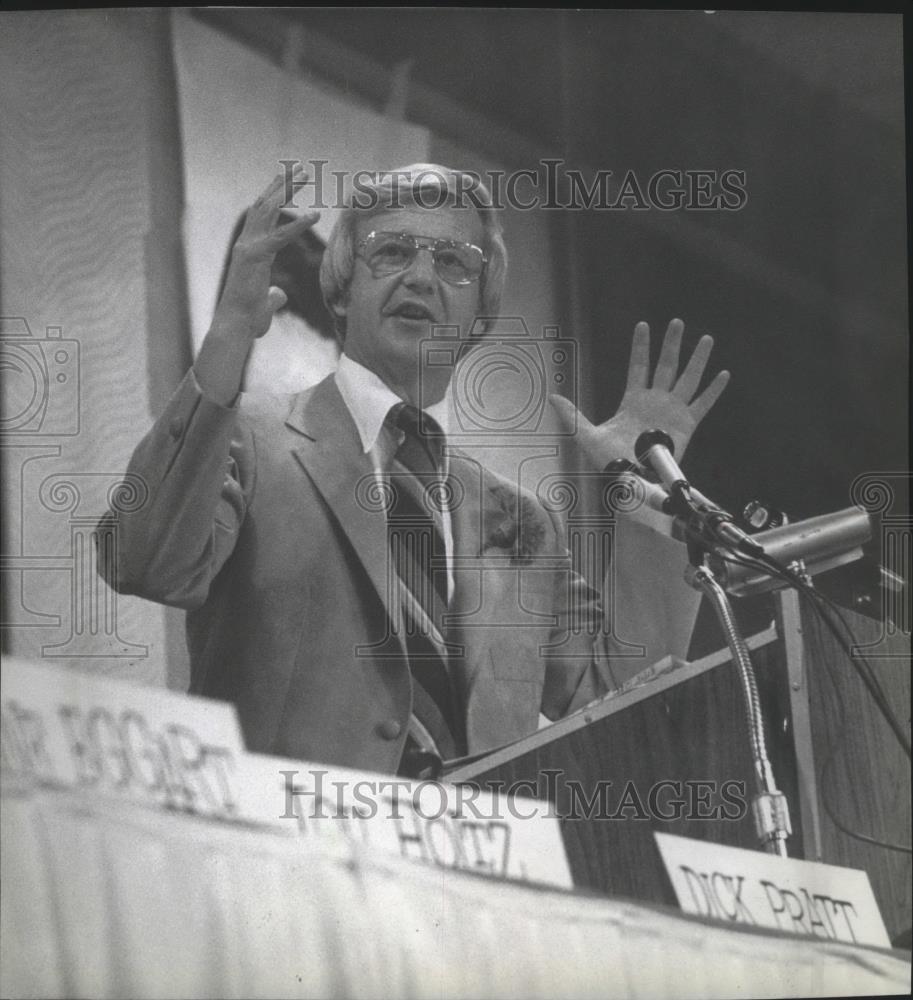 1979 Press Photo Football Coach, Lou Holtz - sps05413 - Historic Images