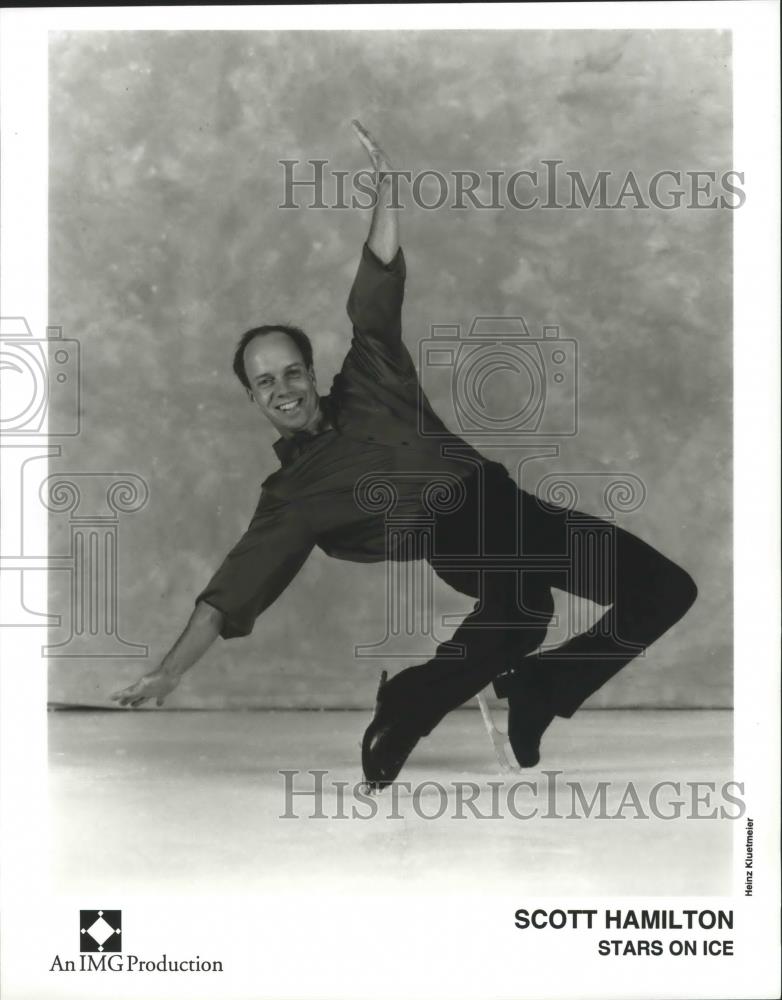 1997 Press Photo Stars on ice, Scott Hamilton - sps05527 - Historic Images