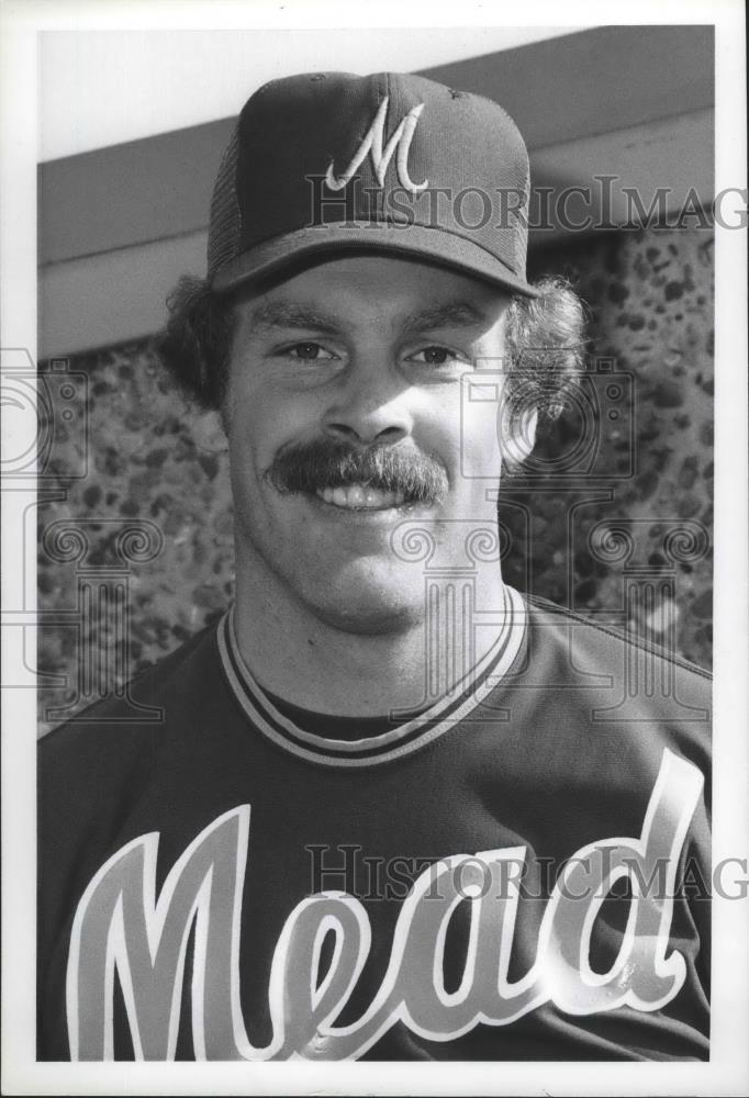 Press Photo Baseball player Wes Graham - sps05573 - Historic Images