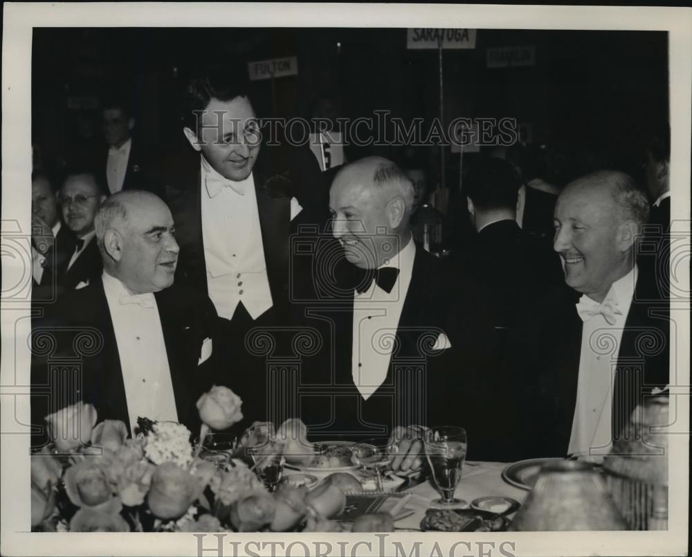 1941 Press Photo New York Attendees of Annual Jackson Day Dinner NYC - neny15218 - Historic Images