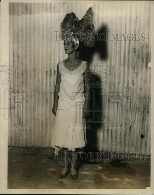 1926 Press Photo New York Mrs Goodlee McDowell at Long Island pageant NYC - Historic Images