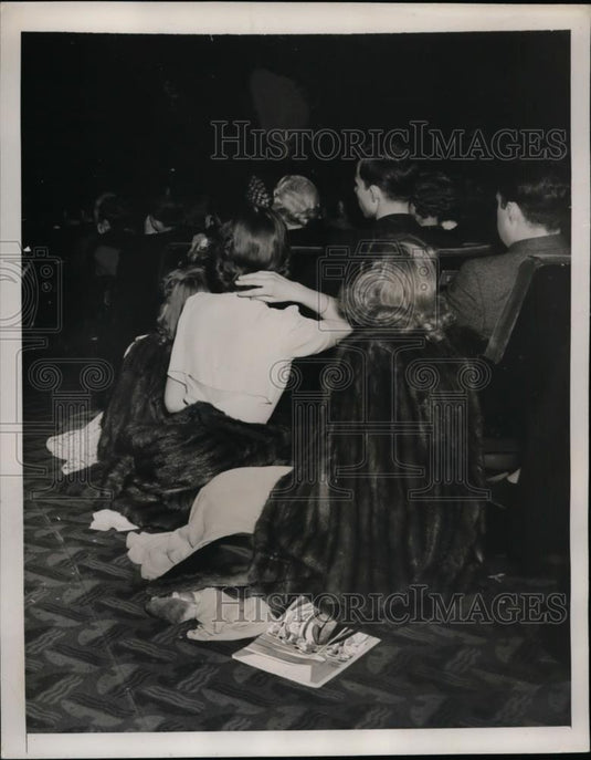 1941 Press Photo New York Spectators at Carnival For Britain NYC - neny16201 - Historic Images