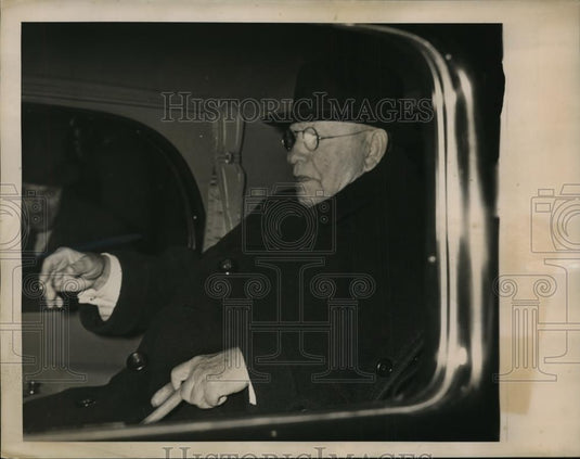 1940 Press Photo New York Cardinal O'Connell of Boston arrives in NYC - Historic Images