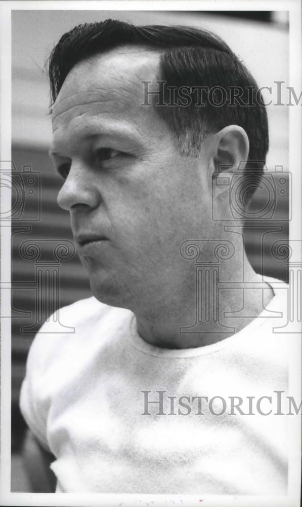 1976 Press Photo Assistant U.S. Olympic gymnastics coach Rod Hill - sps05586 - Historic Images