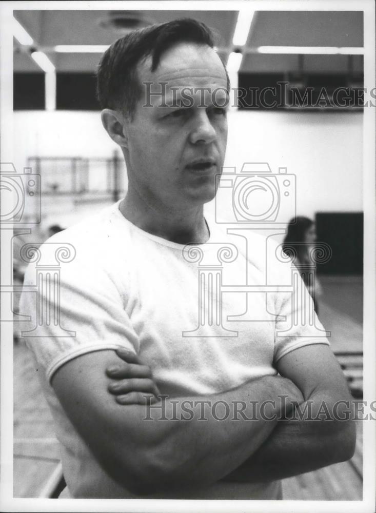 1978 Press Photo U.S. Olympic gymnastics assistant coach, Rod Hill - sps05587 - Historic Images