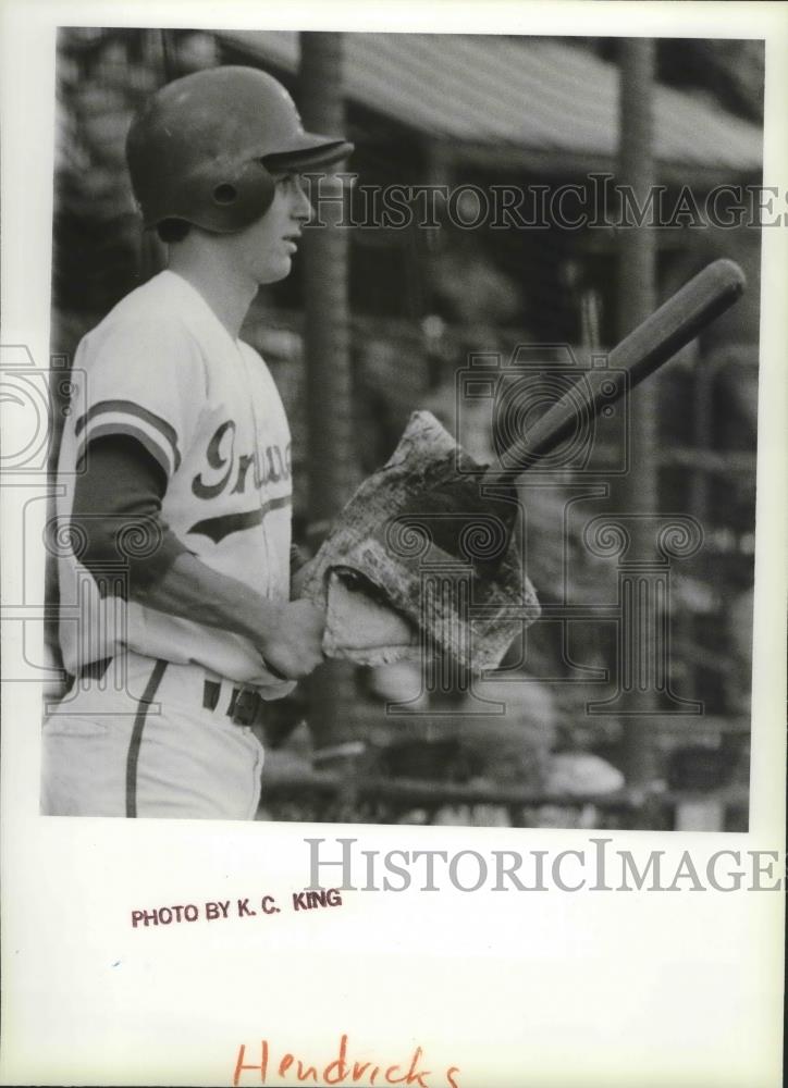 1987 Press Photo Spokane Indians baseball player, Steve Hendricks - sps05593 - Historic Images