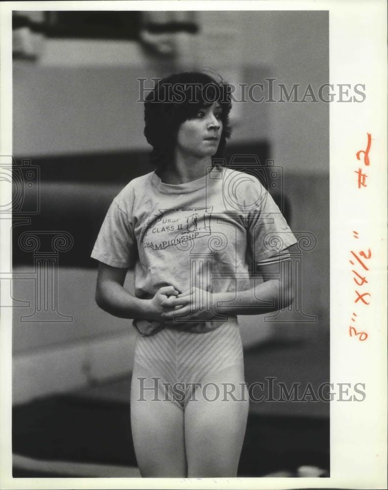 1983 Press Photo Spokane gymnast, Barb Elliott - sps05682 - Historic Images