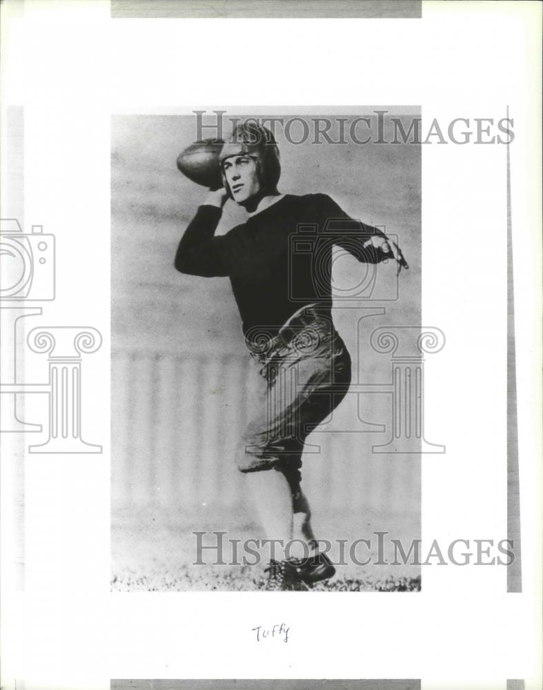 1990 Press Photo Washington State College football player-Carl "Tuffy" Ellingsen - Historic Images