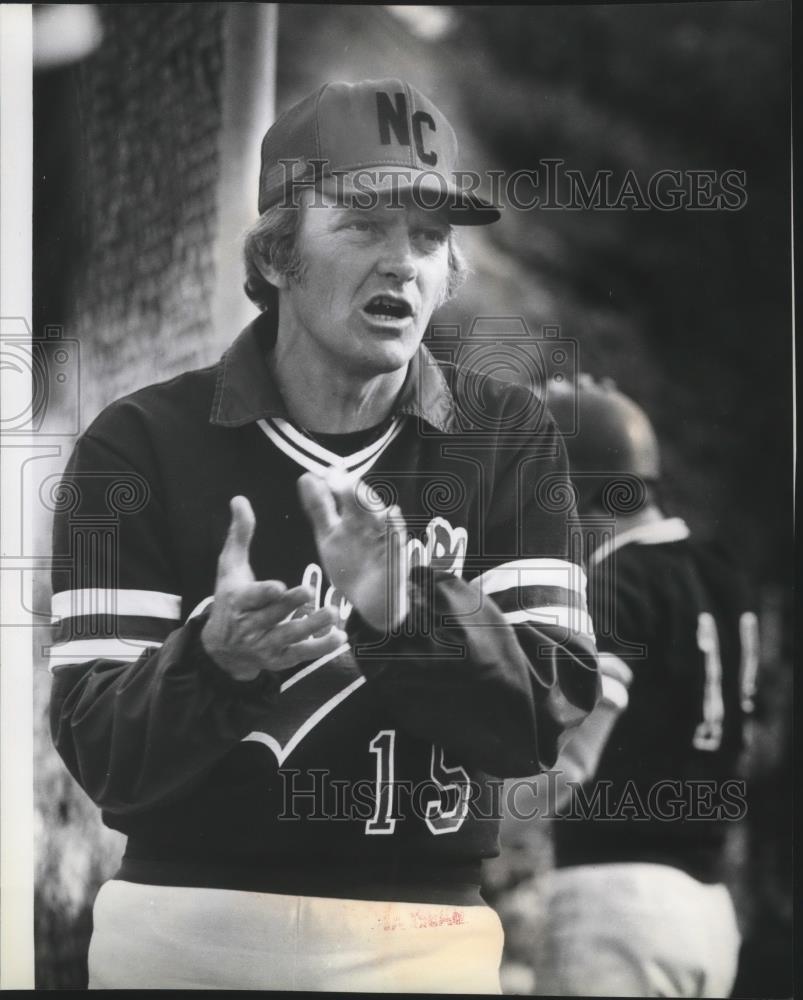 1978 Press Photo NC baseball coach Ken Eilmes - sps05692 - Historic Images