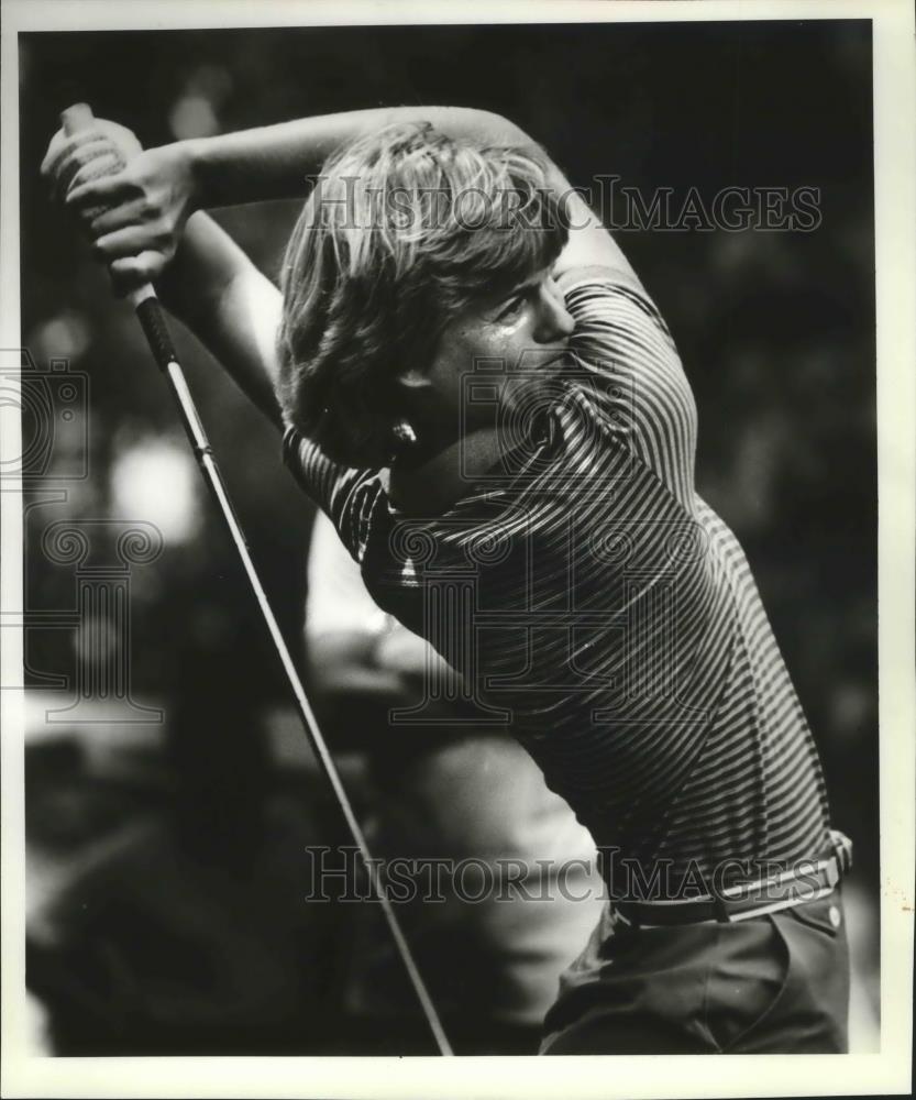 1984 Press Photo Golfer Mary DeLong - sps05697 - Historic Images