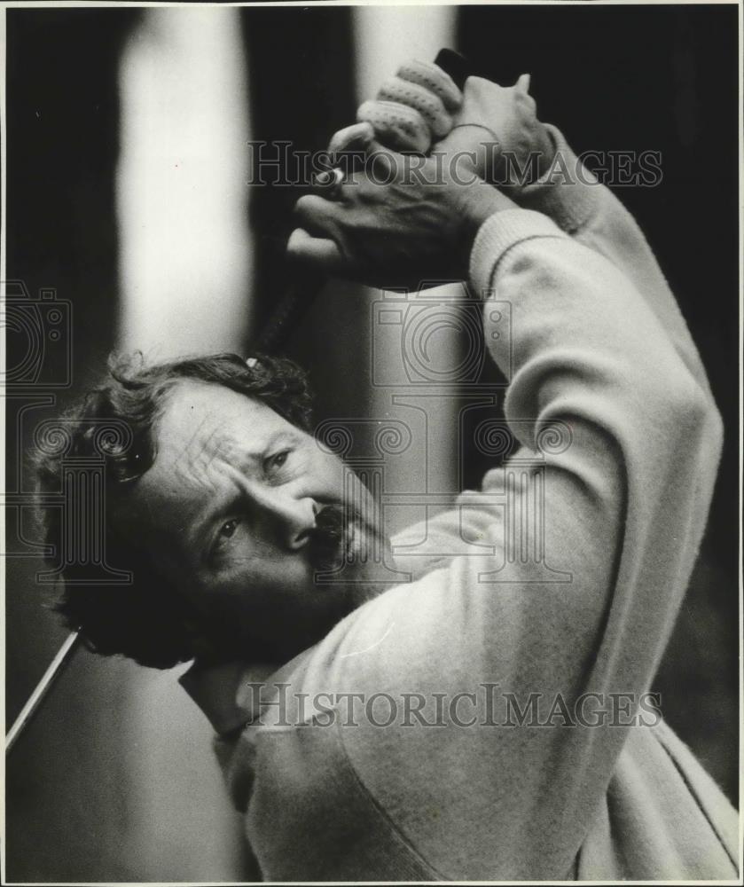 1982 Press Photo Pacific Northwest Golf Association Golfer, Rick Davis - Historic Images