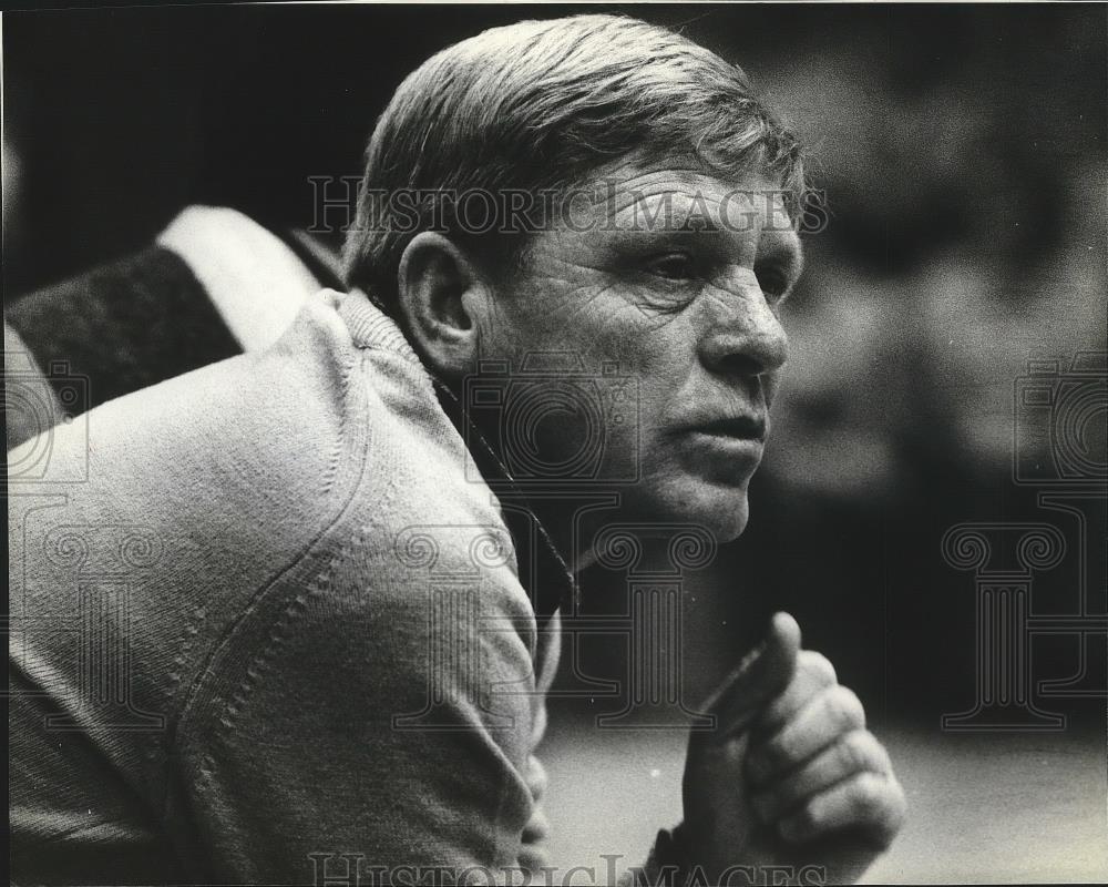 1979 Press Photo Oakesdale basketball coach, Buddy Gibson - sps05955 - Historic Images