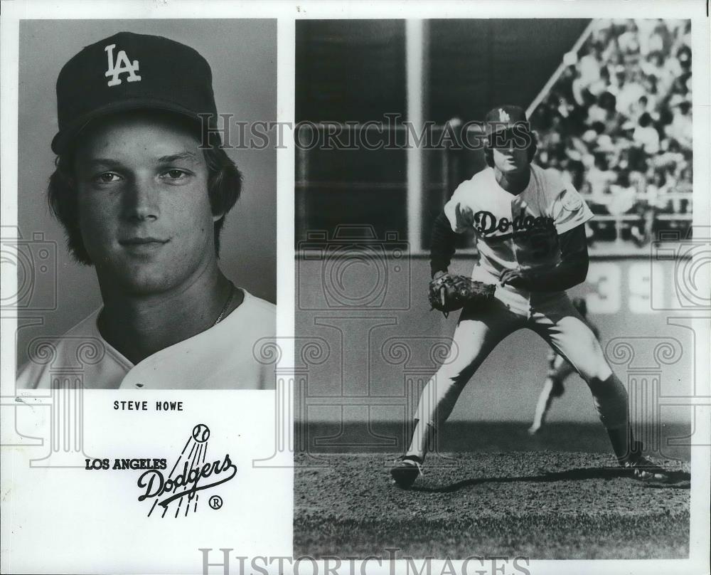 1981 Press Photo Los Angeles Dodgers baseball player, Steve Howe - sps06138 - Historic Images