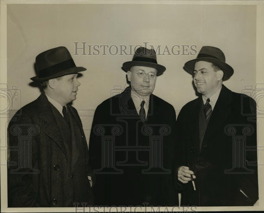 1940 Press Photo New York Head school consuls Paul Windels &  others NYC - Historic Images