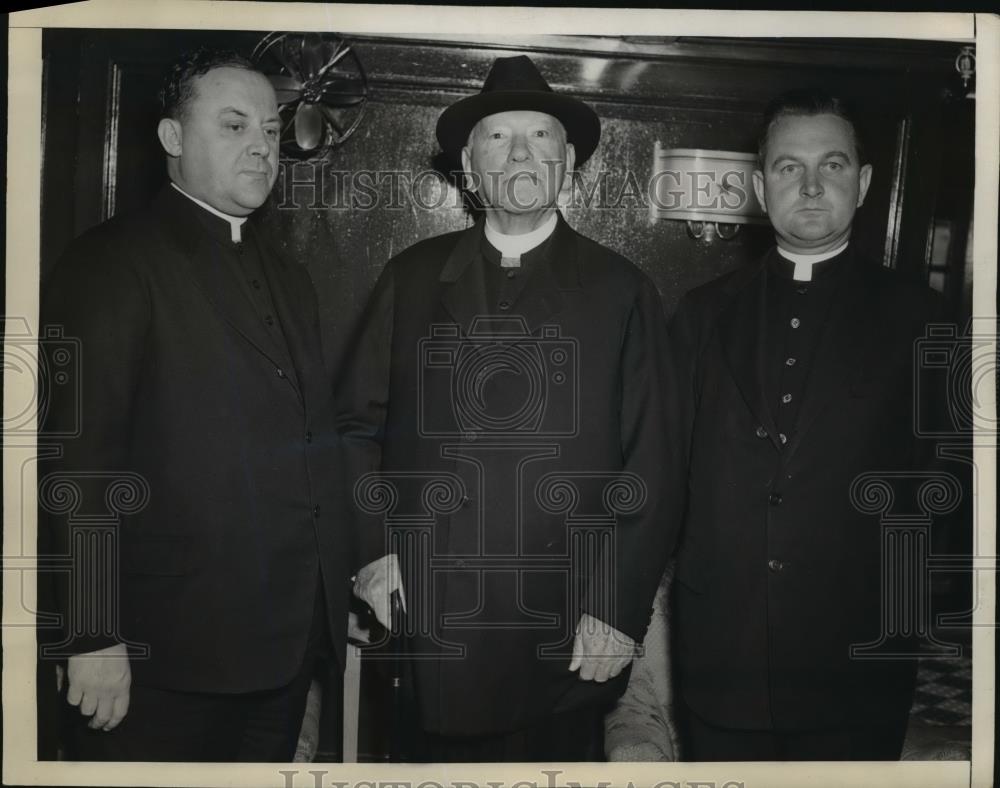 1941 Press Photo New York William Cardinal O&#39;Connell od Boston in NYC - Historic Images